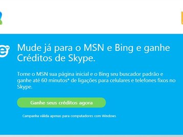 Microsoft está dando até 60 minutos de créditos no Skype de graça
