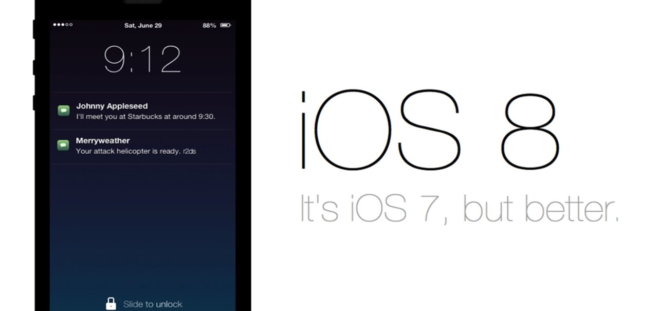 iOS 8 não estará disponível no iPhone 4 e outros modelos anteriores