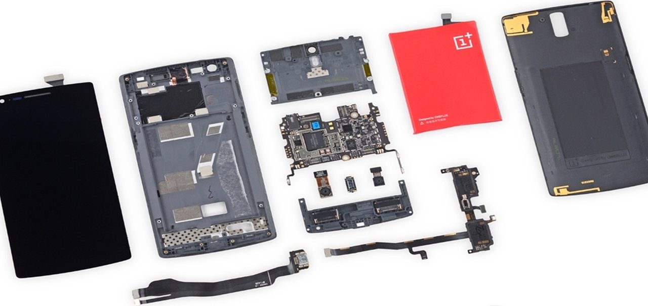 Olhando por dentro: OnePlus One é desmontado pelo iFixit [galeria]