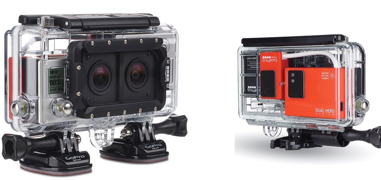 Dual Hero é o lançamento da GoPro que permite criar vídeos em 3D