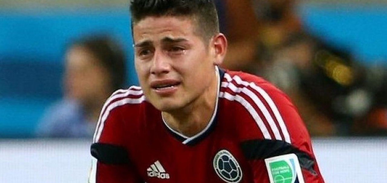 Site do jogador James Rodríguez é hackeado com meme de Neymar