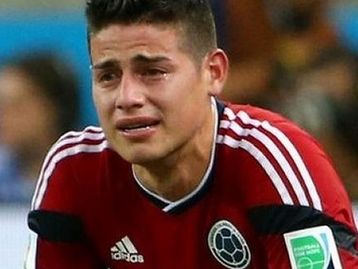Site do jogador James Rodríguez é hackeado com meme de Neymar