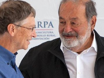 Bill Gates perde primeiro lugar  na lista dos mais ricos para Carlos Slim