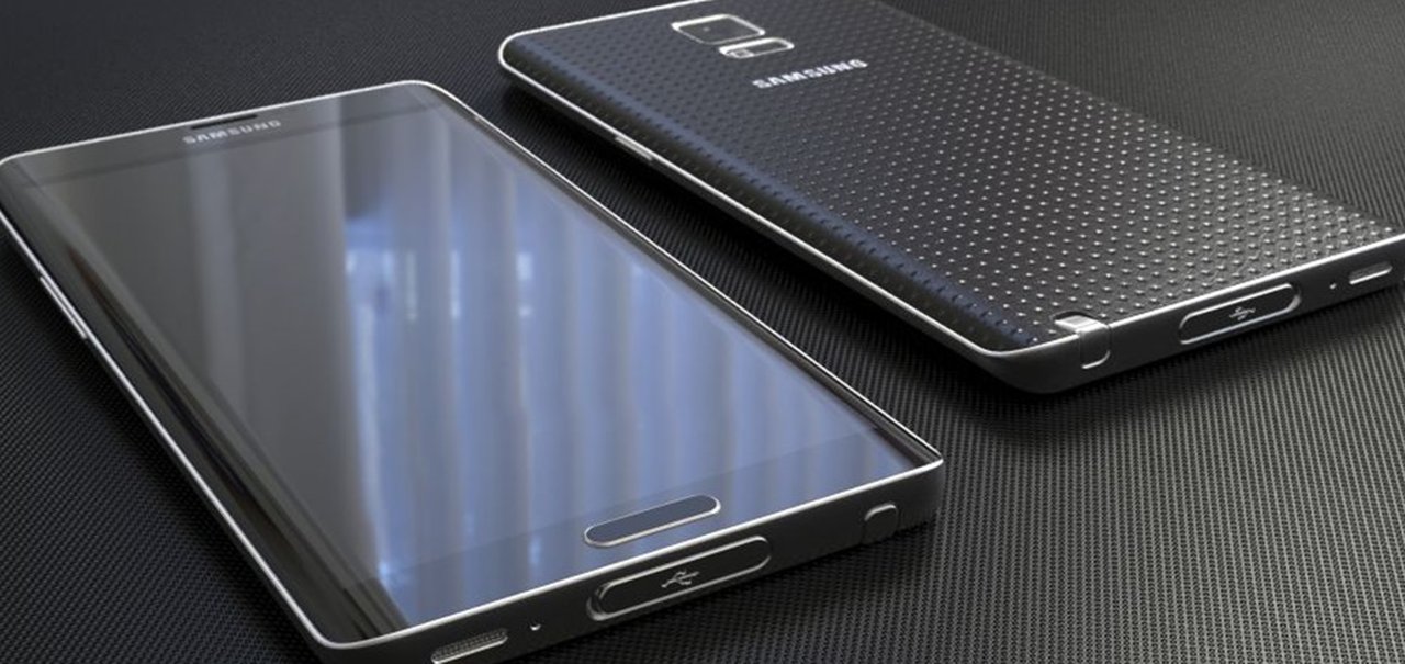 Galaxy Note 4: tela flexível, estrutura de metal e câmera de 16 MP [rumor]