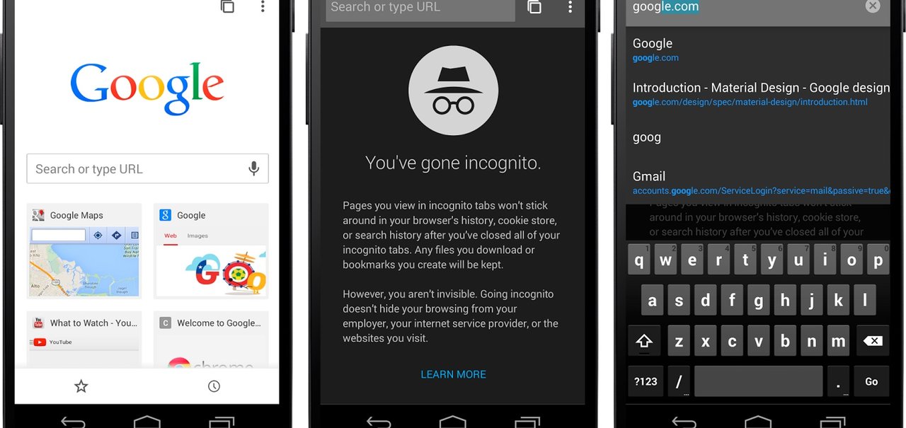 Chrome Beta 37 introduz mudanças de design baseadas no Android L