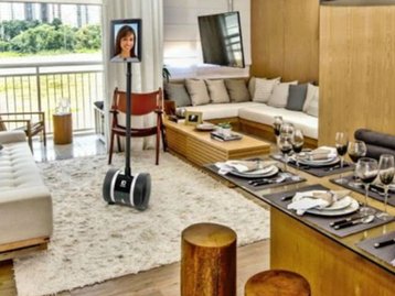 Rossi e VivaReal promovem a primeira visita imobiliária por robô do Brasil
