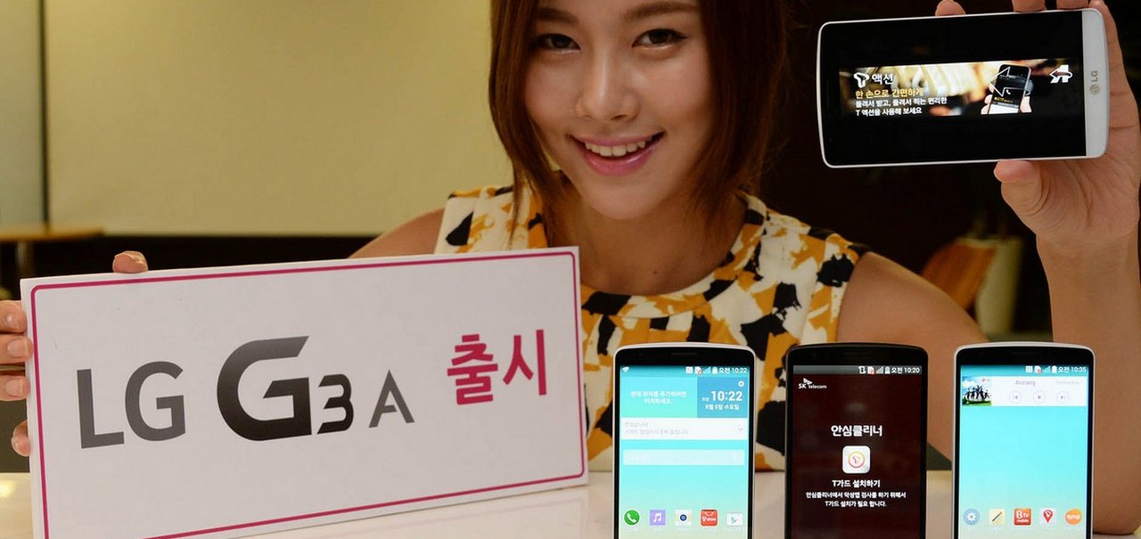 Novo LG G3 A é o modelo intermediário mais recente na Coreia do Sul