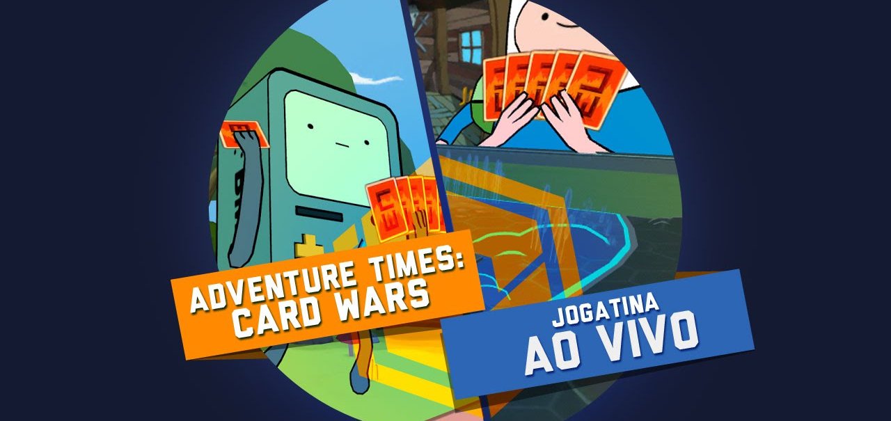 Gameplay Ao Vivo - Hora da Aventura: Guerra de Cartas às 16:30!