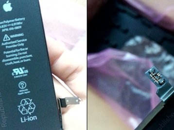 Novas fotos mostram a capacidade da bateria da versão menor do iPhone 6