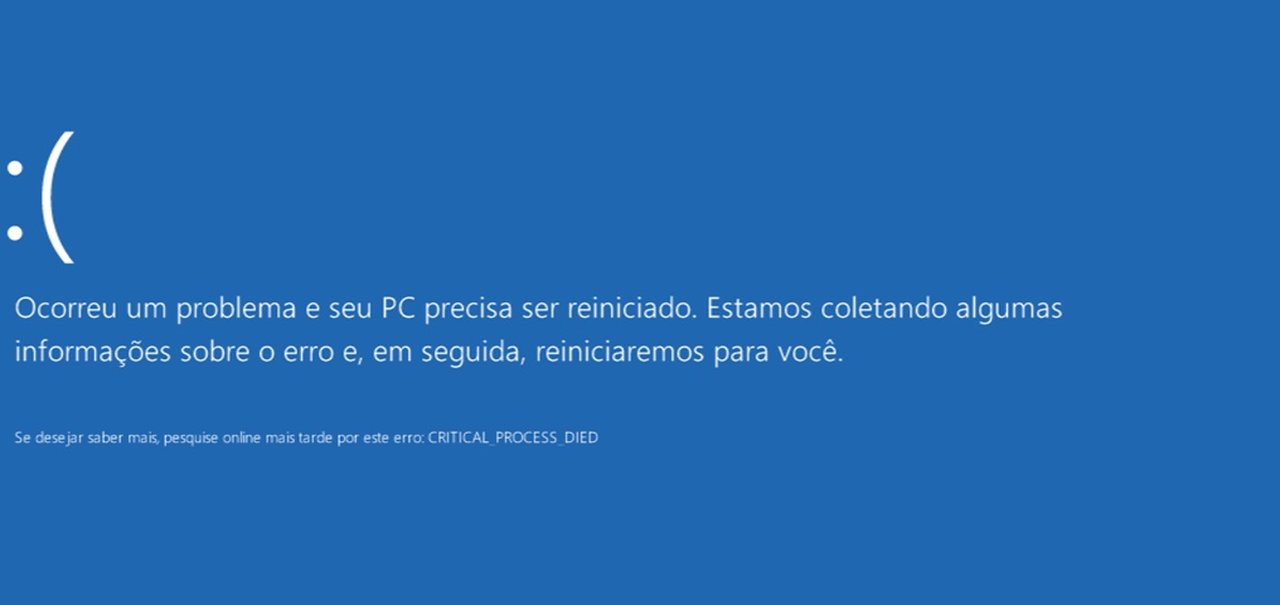 Atualização causa “tela azul da morte” no Windows 8.1; saiba como consertar