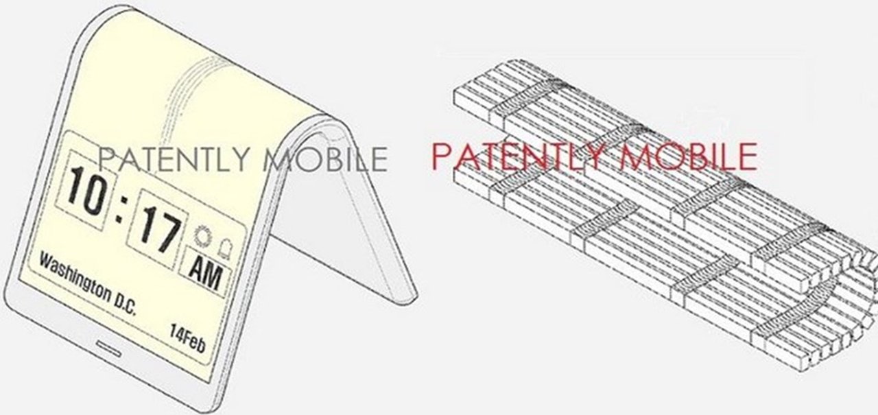 Patente mostra como pode ser o próximo gadget dobrável da Samsung