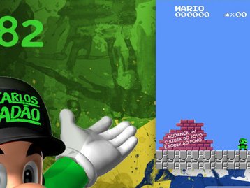 Candidato a deputado usa versão de Super Mario para fazer campanha