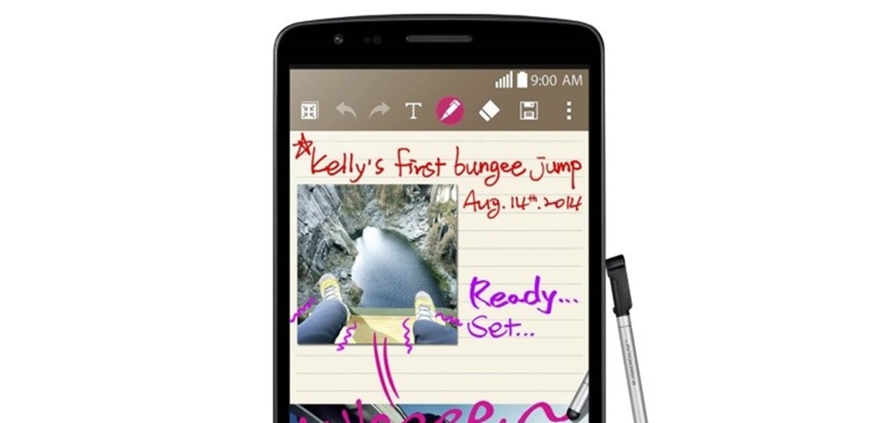 LG G3 Stylus: smartphone com tela maior e caneta própria é oficializado