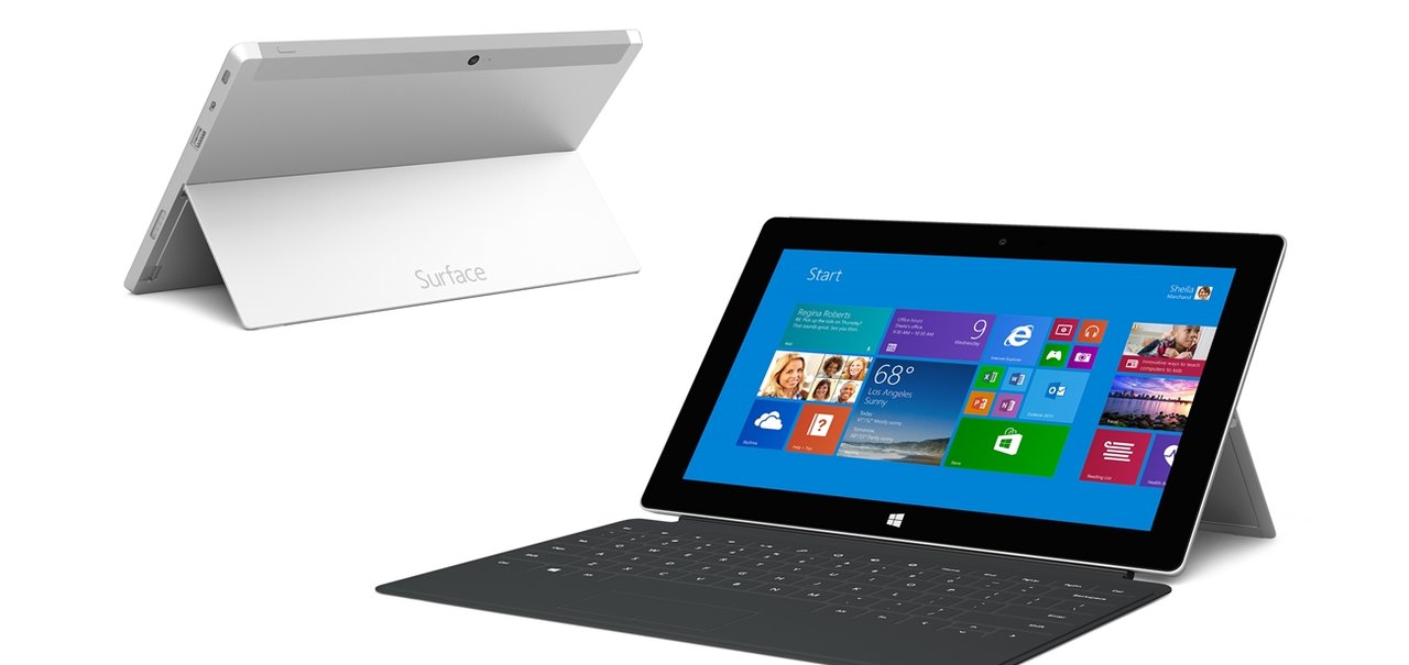 Microsoft reduz preço dos modelos da linha Surface 2