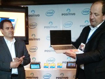 Positivo e Intel lançam aparelho 2 em 1 de entrada e tablet top de linha