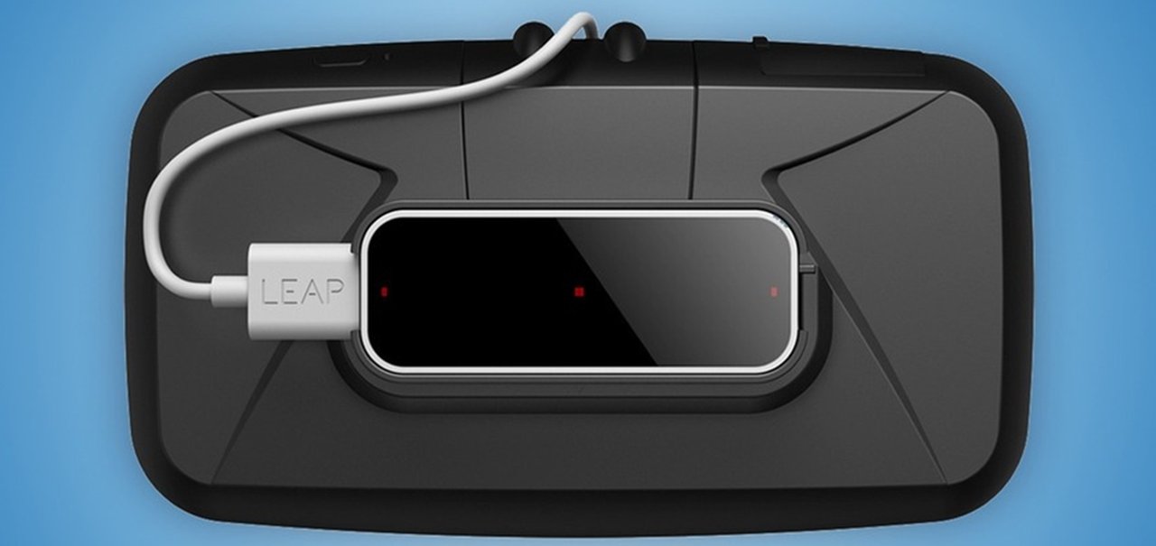 Leap Motion entra no campo de realidade virtual com kit para o Oculus Rift