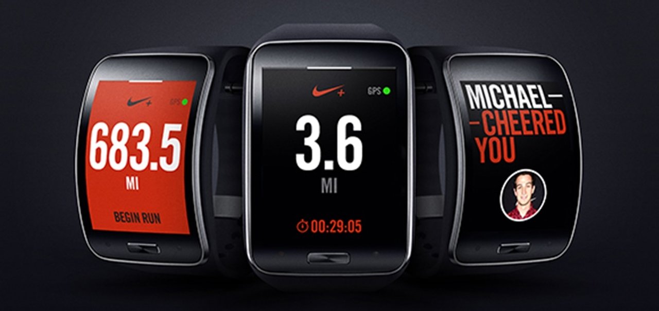 Nike+ Running funcionará no Samsung Gears S sem precisar de um smartphone