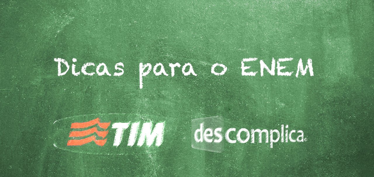 TIM e Descomplica lançam serviço com dicas para o ENEM