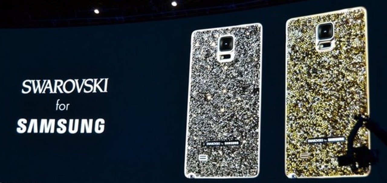 Ostentação: Galaxy Note 4 recebe versões com cristais Swarovski