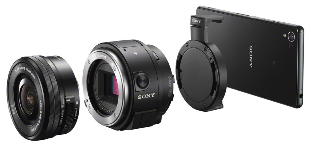 Sony QX30 e QX1: novas lentes externas para seu smartphone