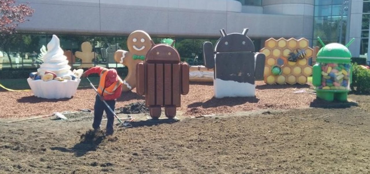 Obras na sede da Google indicam: nome do Android L pode sair em breve