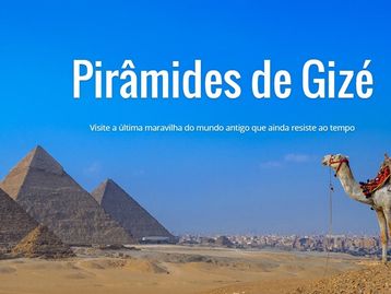 Visite as Pirâmides de Gizé sem sair de casa com o Google Street View