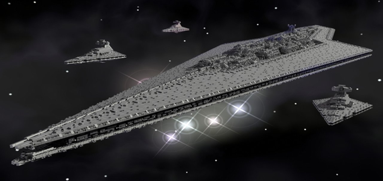 Fã quer criar Star Destroyer de Darth Vader de 4 metros em LEGO [vídeo]