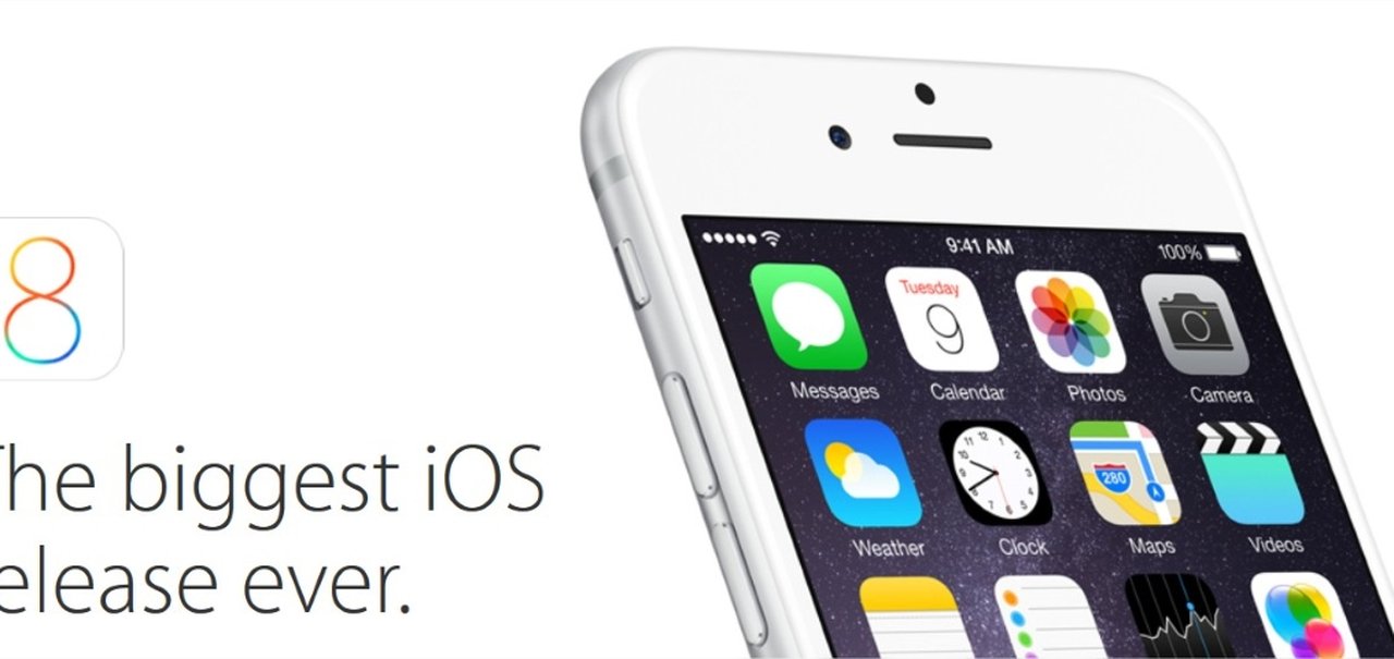 Atualize já: Apple libera o iOS 8 para iPhones, iPads e iPod touch