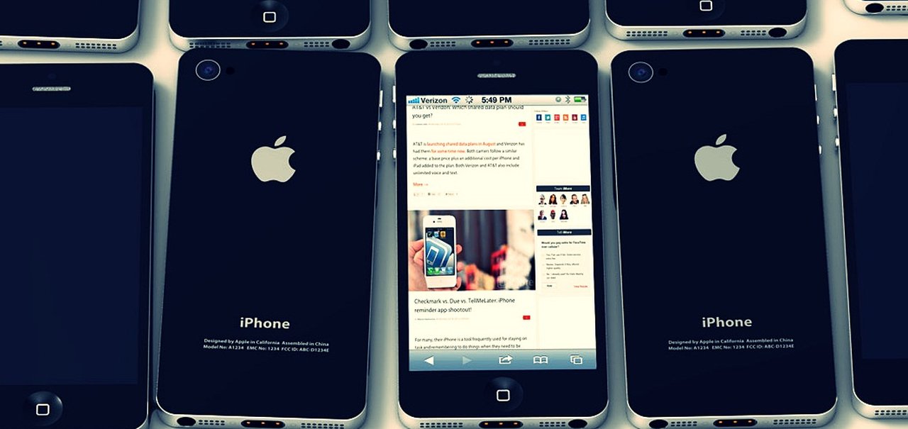 Antes do iPhone: como imaginavam que seria o visual do celular da Apple