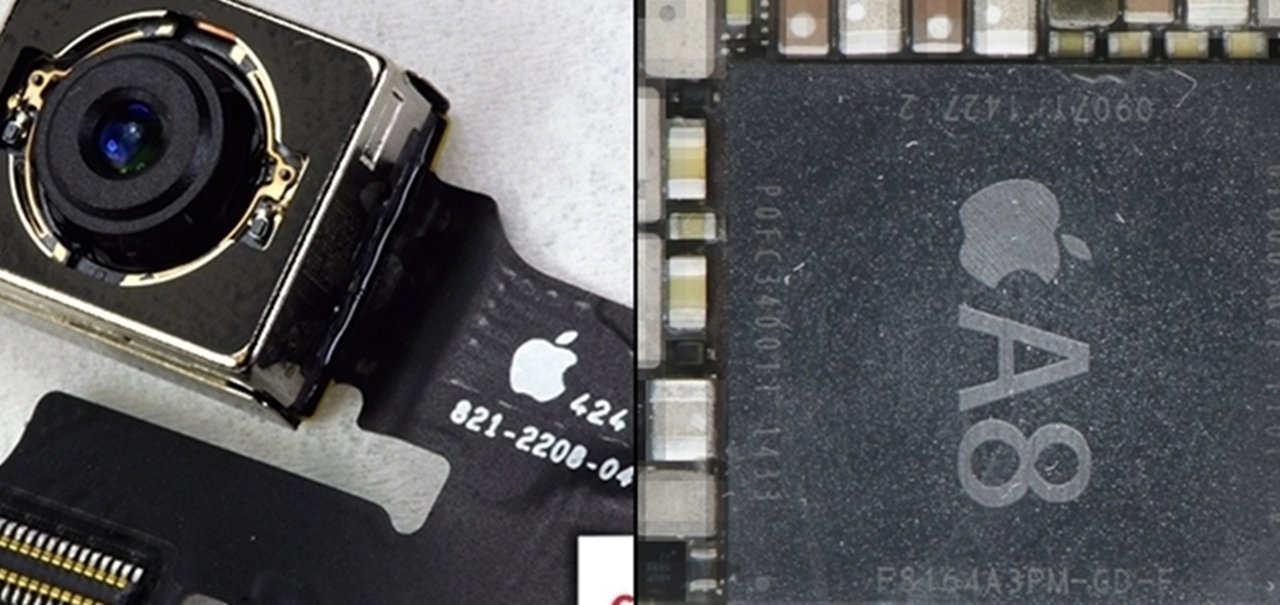 Empresa disseca o iPhone 6 e revela detalhes do processador e câmera