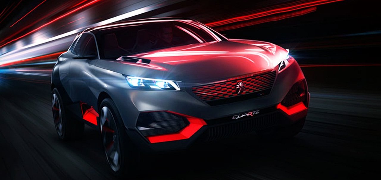 Peugeot Quartz: novo carro-conceito esbanja desempenho e tem design ousado