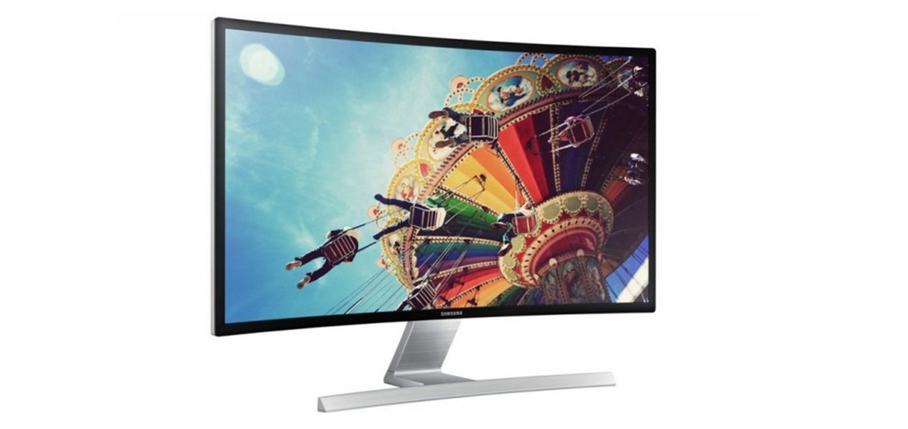 Samsung apresenta monitor curvo de 27" para filmes e jogos