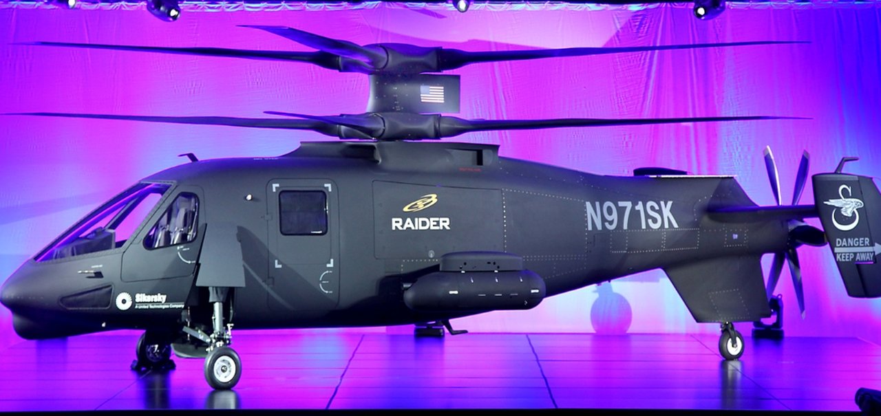 Sikorsky mostra novo helicóptero de hélice-dupla capaz de atingir 434 km/h