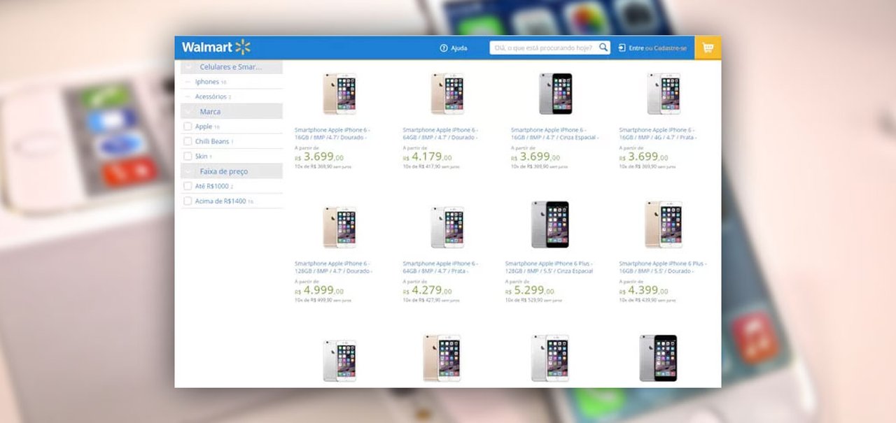 Walmart inicia venda ilegal dos novos iPhones, e eles custam até R$ 5.299