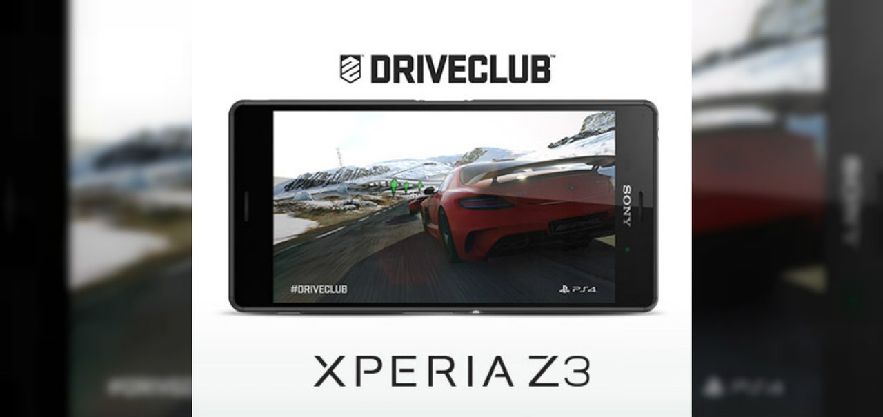 Nos Estados Unidos, você compra um Xperia Z3 e ganha Driveclub