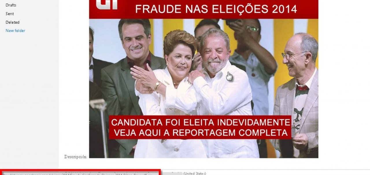 Novo golpe usa nome de Dilma Rousseff para infectar computadores