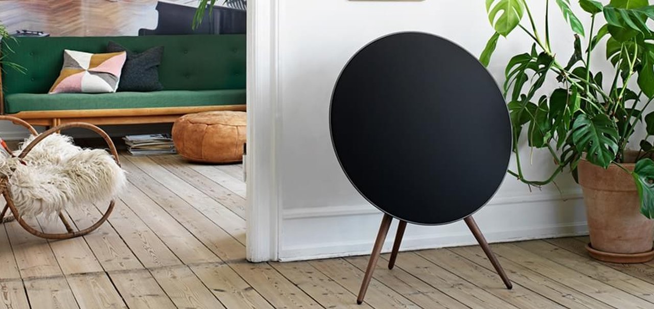 Caixa de som circular Beoplay A9 tem visual matador e conexão AirPlay