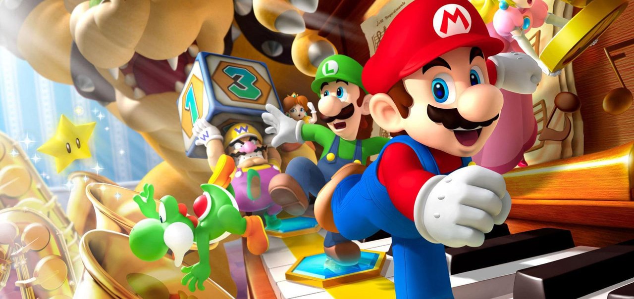 Personagens de Super Mario viram brindes no McDonalds brasileiro