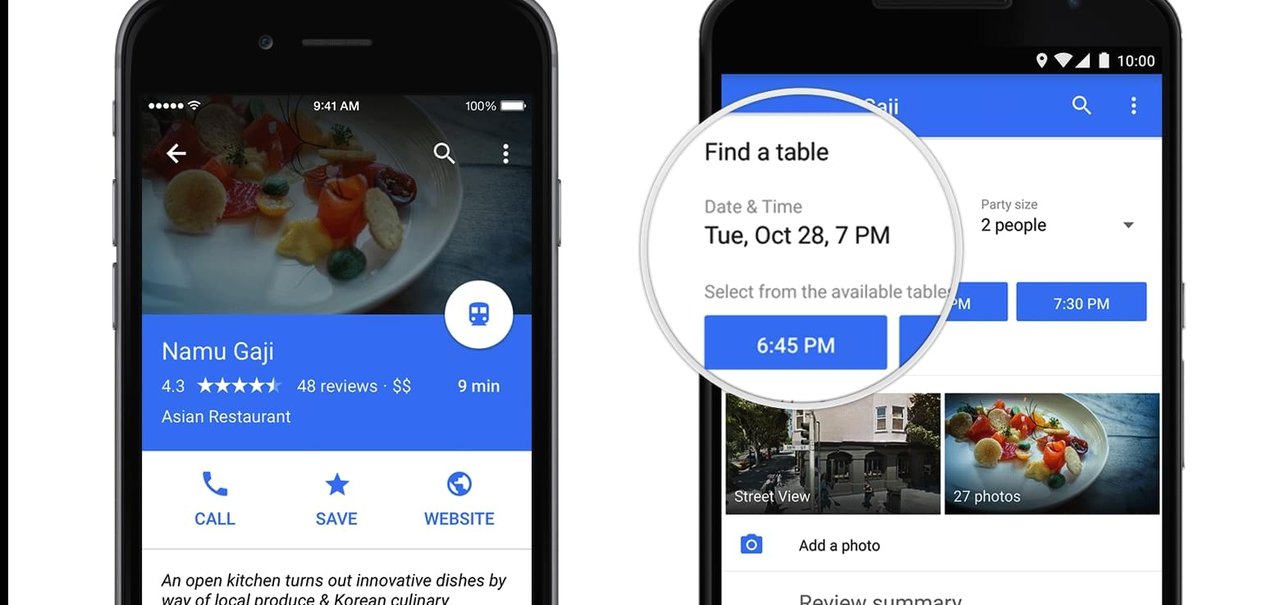 Google Maps ganha novo visual e oferece suporte aos apps Uber e OpenTable