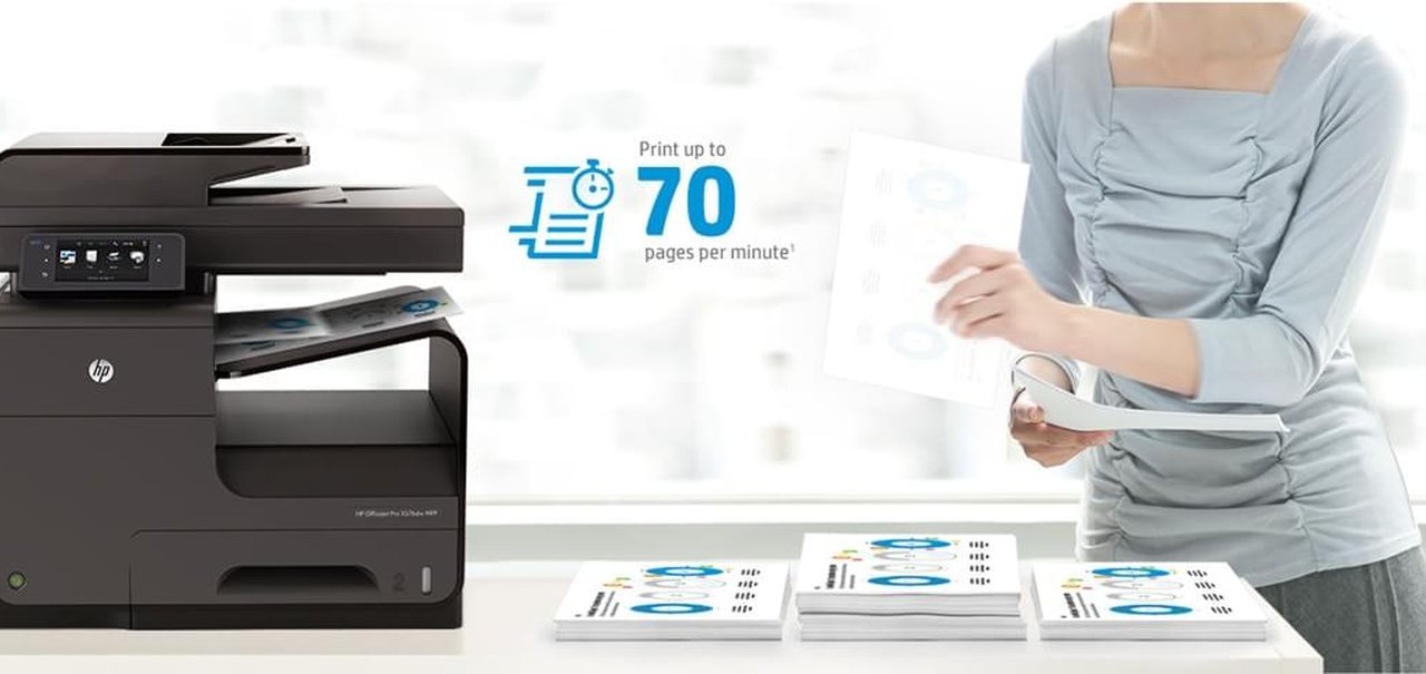 HP Officejet Pro X promete velocidade e qualidade para escritórios