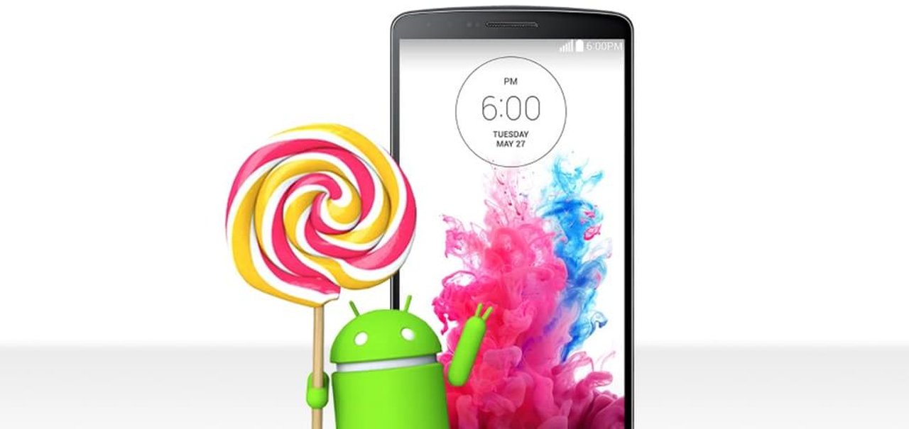 LG G3 começa a ser atualizado para o Android 5.0 Lollipop e ROM vaza na web