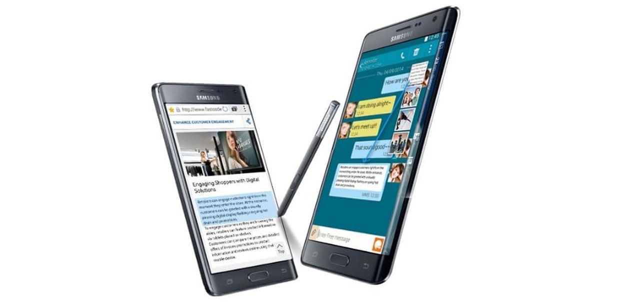 Samsung comenta detalhes sobre o Galaxy Note Edge