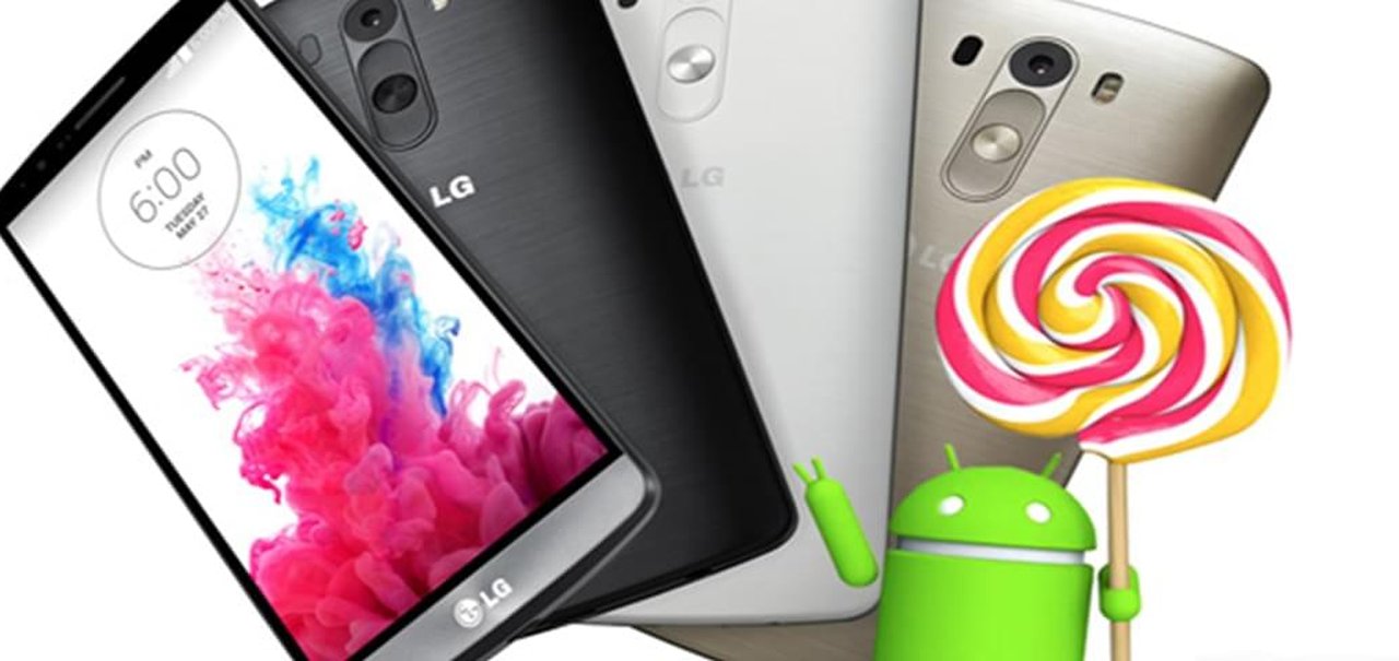 Android Lollipop para o LG G3 chega esta semana na Coréia do Sul