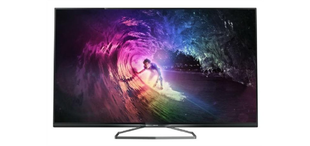 Philips lança TV 4K de 50 polegadas por R$ 3.999