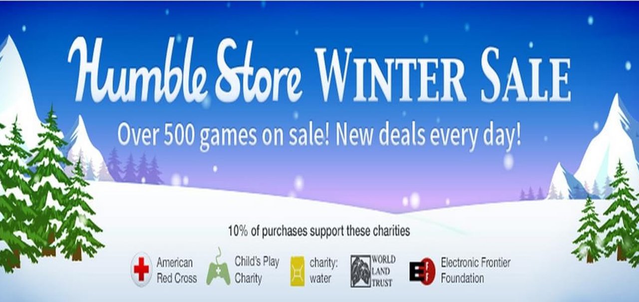 Video games e caridade: Humble Winter Sale começou essa semana