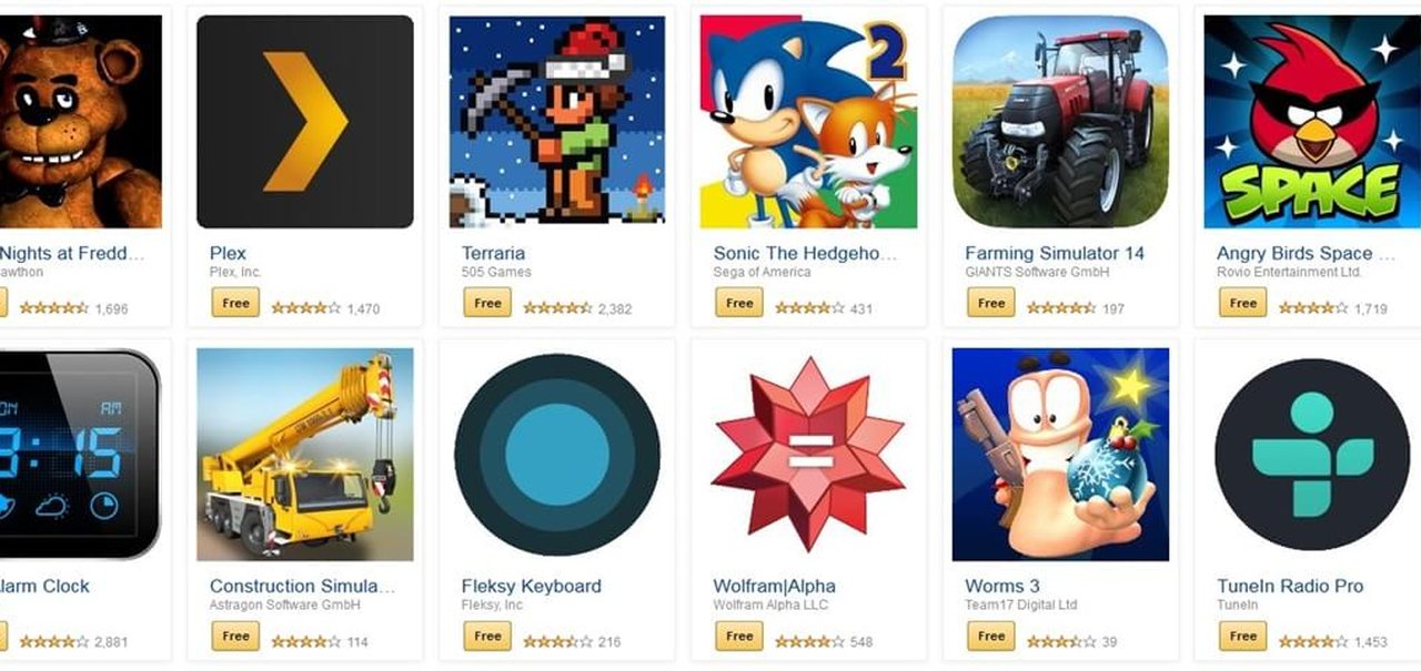 Ainda é Natal: Amazon Appstore traz toneladas de apps de graça para Android