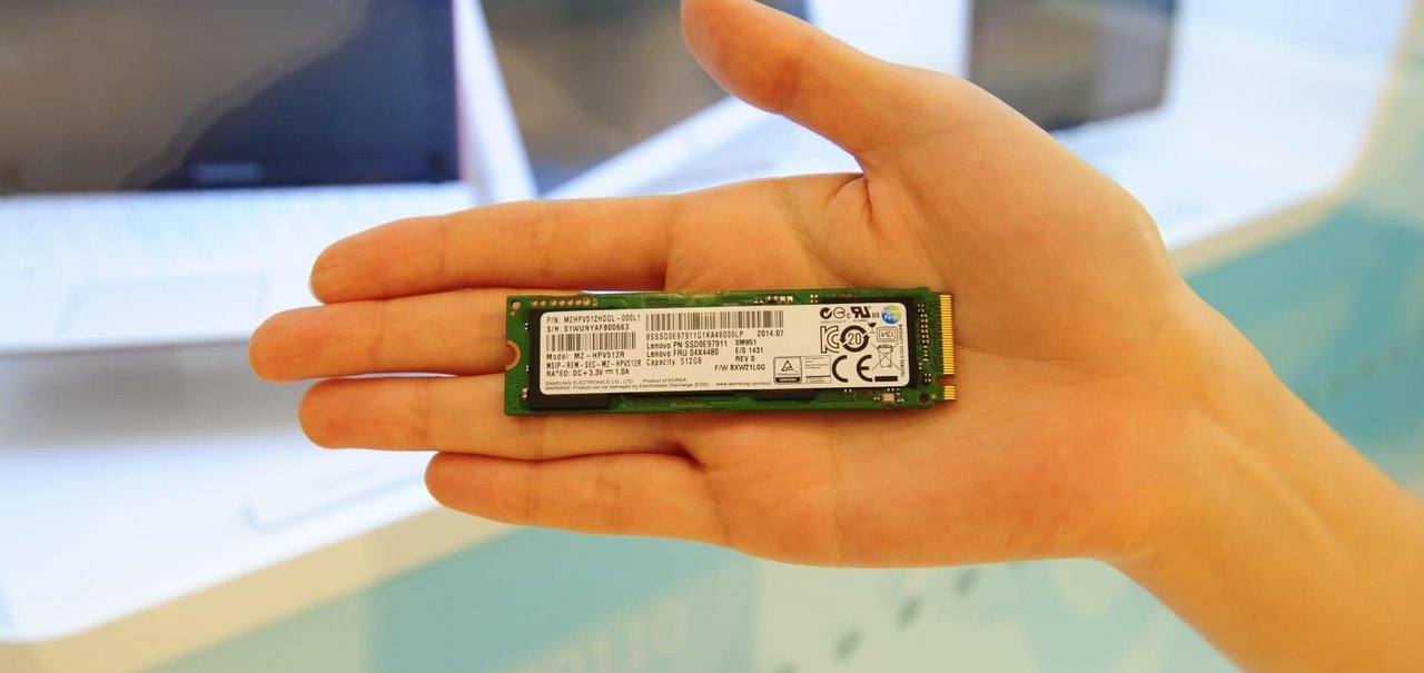 Samsung exibe novo SSD superveloz durante a CES 2015