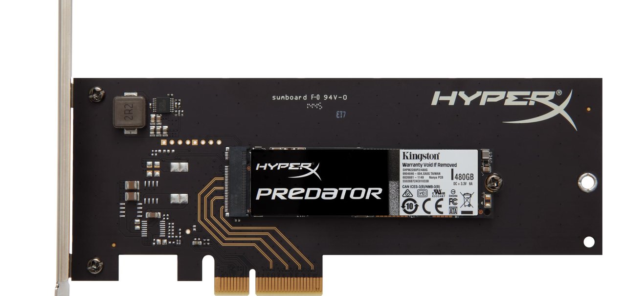 Kingston anuncia o lançamento do SSD HyperX Predator PCIe