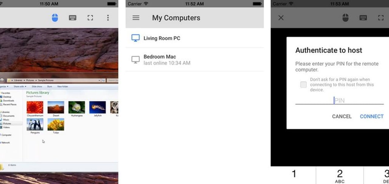 Aplicativo Google Chrome Remote Desktop já está disponível para iPhone