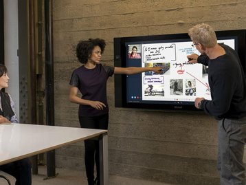 Surface Hub: tela 4K de 84 polegadas e Windows 10 para uso profissional